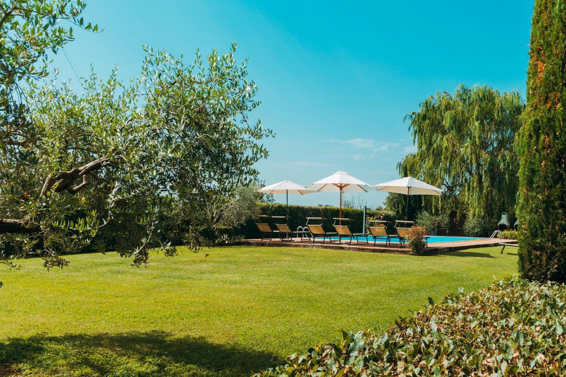 Agriturismo Il Borgo Кортона Екстериор снимка