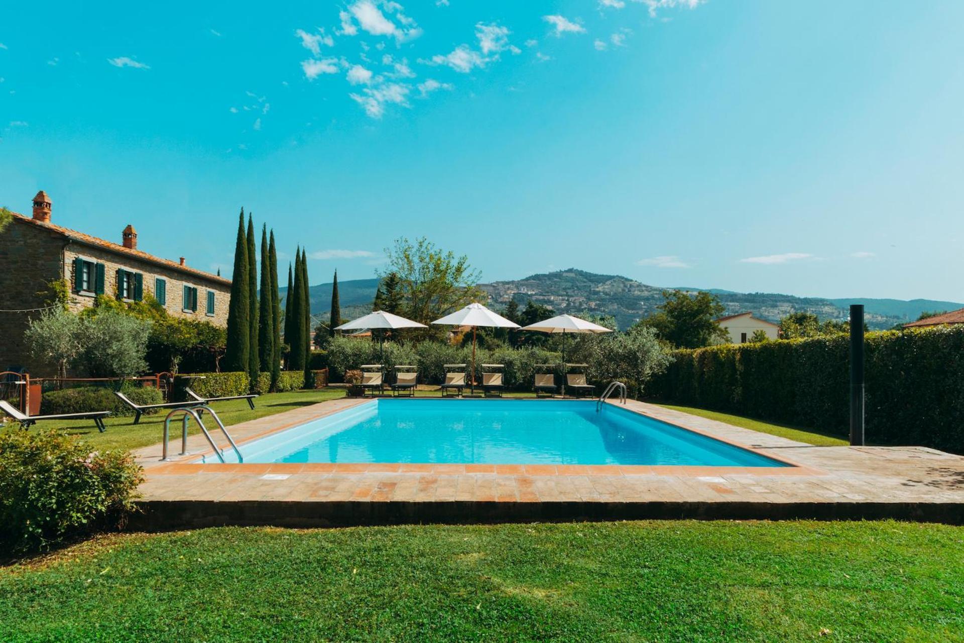 Agriturismo Il Borgo Кортона Екстериор снимка
