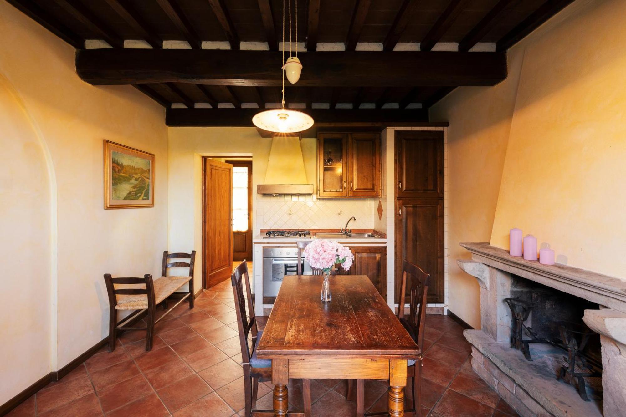 Agriturismo Il Borgo Кортона Екстериор снимка